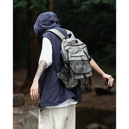 Outdoor Workwear Vest Summer New Style Breathable Unisex Multi-pocket Climbing Outerwear Functional Sleeveless Jacket