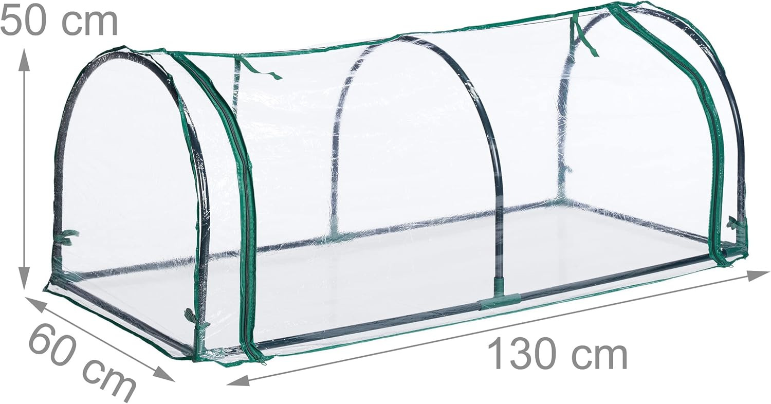 Serre de jardin avec fermeture éclair pour plantes et semis_voghion.com