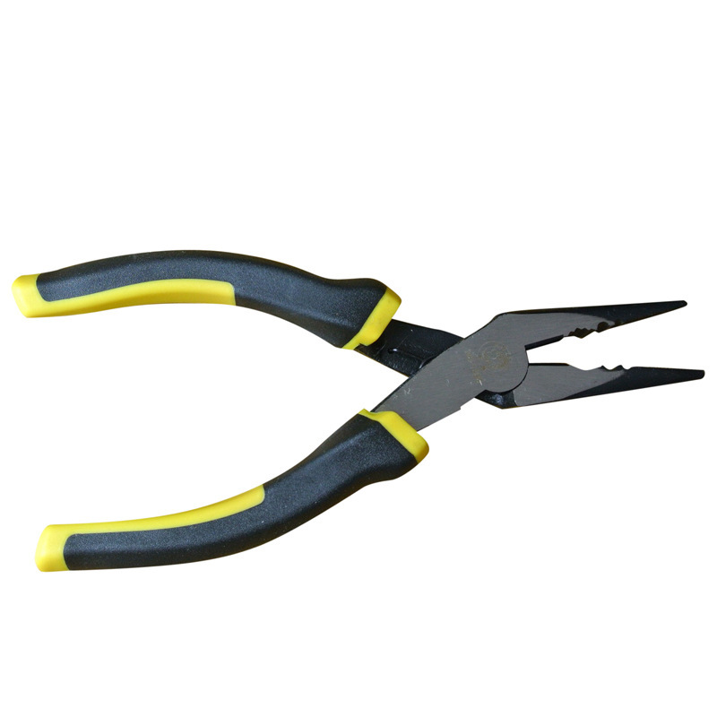 手动尖嘴钳南狮6寸省力尖头钢丝钳多功能小钳子五金工具批发