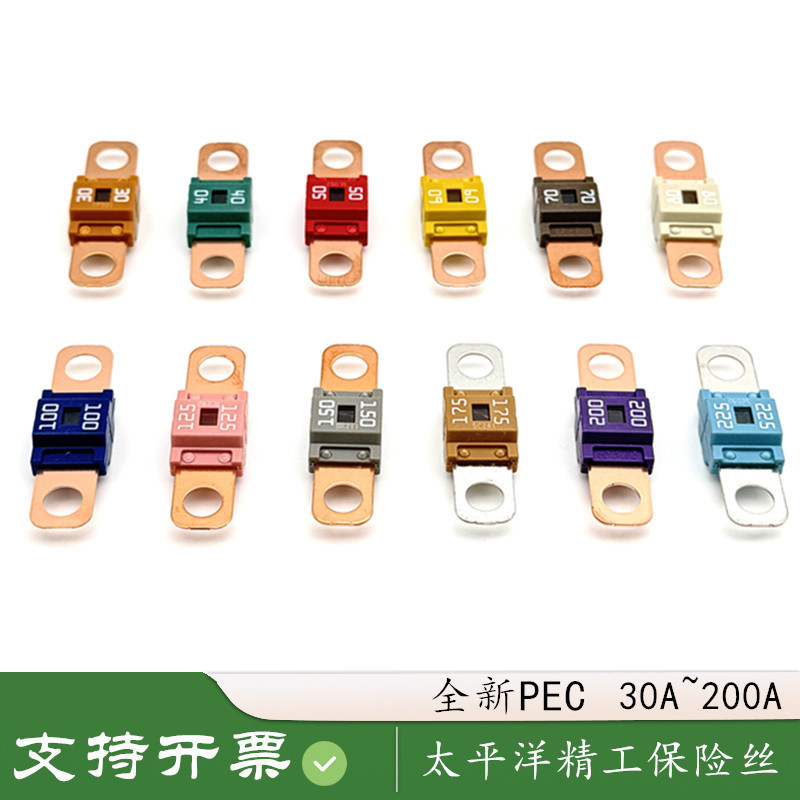Brand new original PEC precision-made fuse for cars, flat-panel bolts, livestock batteries, high-current RV fuses Brand new original PEC precision-made fuse for cars, flat-panel bolts, livestock batteries, high-current RV fuses
