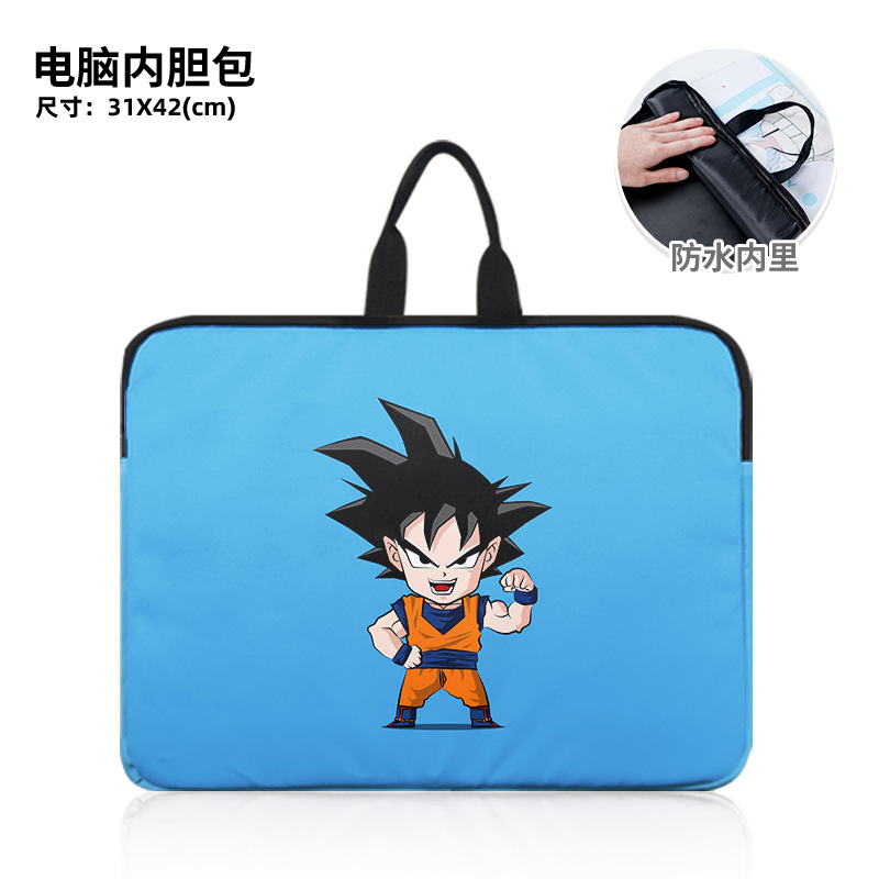 Dragon Ball Cartoon Series Merchandise Multi-Picture Laptop Bag, Stain-Resistant and Splash-Proof Inner Liner Bag Dragon Ball Cartoon Series Merchandise Multi-Picture Laptop Bag, Stain-Resistant and Splash-Proof Inner Liner Bag