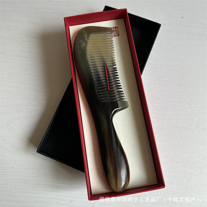 Horn Comb Head Massage Comb Gift Box Business Gift Set for Teachers and Corporate Events specifications