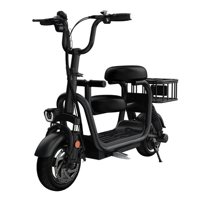 48v Lithium Battery Foldable Electric Bike With Child Seat