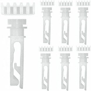 Cross-border retail vertical curtain simple pulley rotating rod 6 gears 6 vertical venetian blinds replacement bead accessories