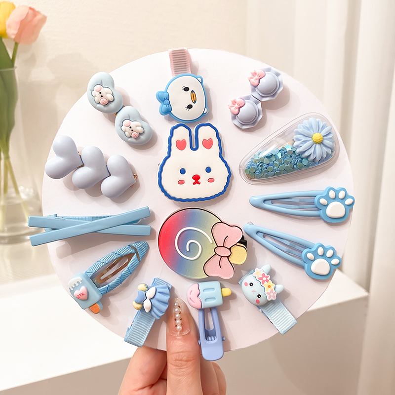 Clips de cabello para niñas, tocado para niñas, clips de cabello para niñas lindas y bonitas, clips para niñas, bebés súper lindos, Beiqin