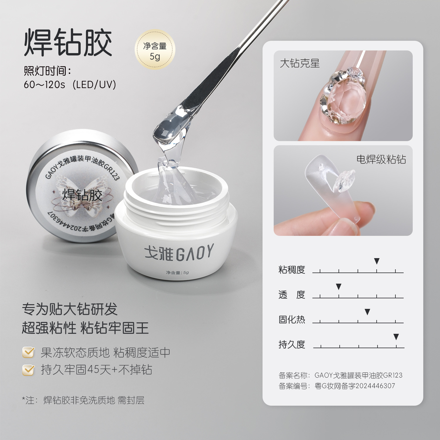 5ggr123 welding drill glue