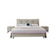 Puff Fairy Italian Minimalist Leather Bed Master Bedroom Cream Style Soft Bag Wedding Bed High-end Top-layer Cowhide Double Bed