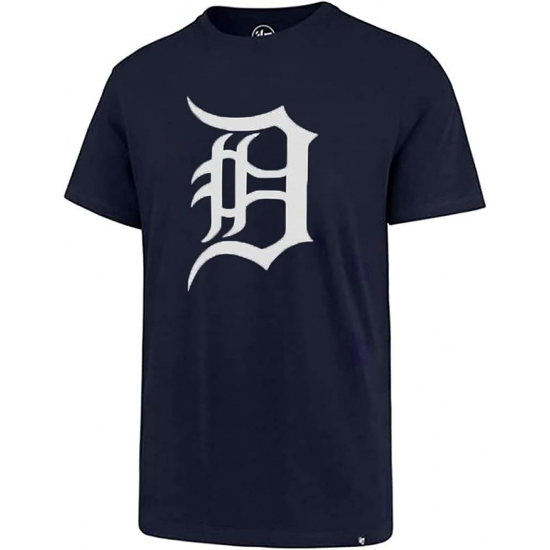 Cross-Border Pure Cotton Printed Men's T-Shirt Mlb Men's Imprint Match Team Color Primar