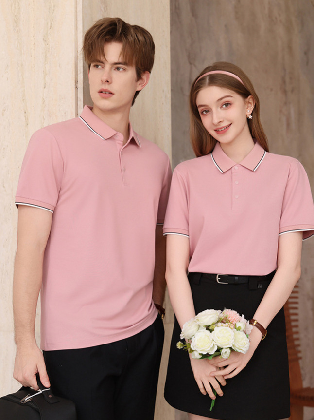 Lacer collar ropa de trabajo personalizada polo de manga corta logotipo de impresión corporativa ropa corporativa grupo bordado empresa