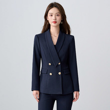 西装外套女2025秋冬季设计感小众高段气质酒店经理装珠宝店工作服