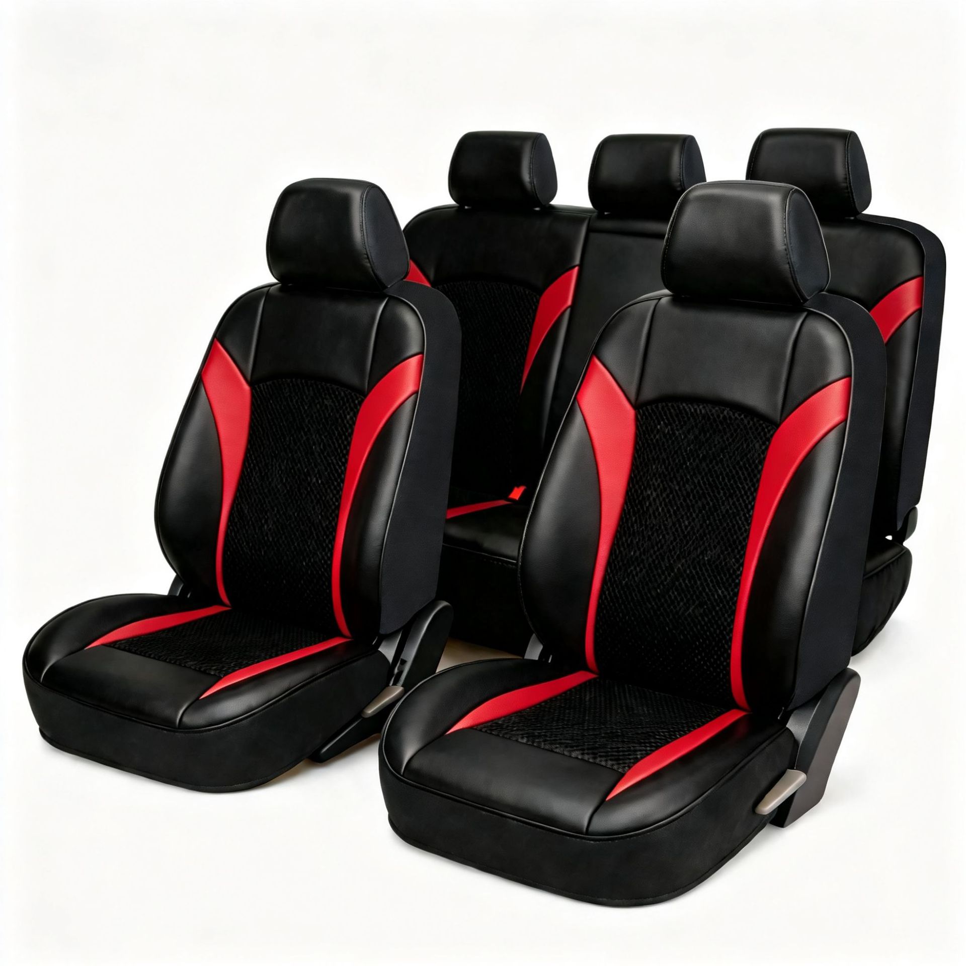 New cross-border car seat cushion, single-person car seat cushion, leather breathable cushion, European and Middle Eastern car seat cushion