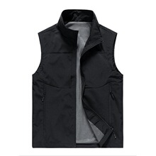 T 40558 Multi Pocket Sleeves Vest ��װ���� ŷ���羳