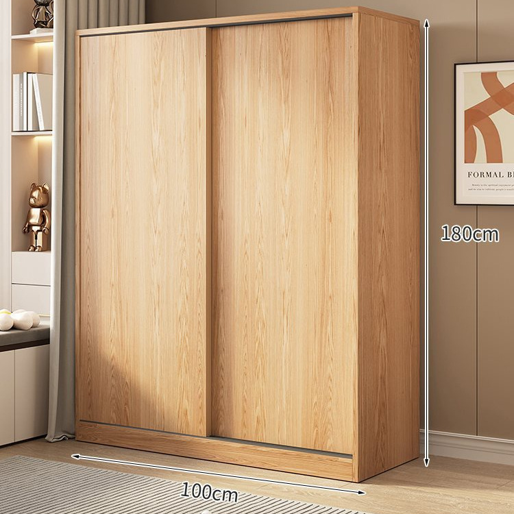 2도어 [로그컬러] 길이 100cm 옷장 업그레이드 및 두꺼워짐