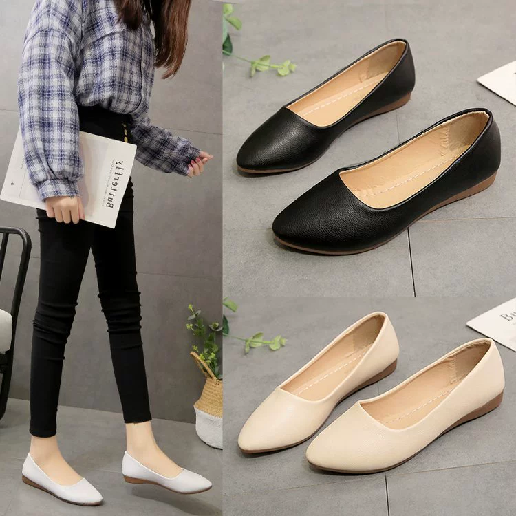 Простая универсальная верхняя одежда оптом, женская обувь для мам, новинка 2023 года, Корейская Повседневная Корейская женская обувь на плоской подошве