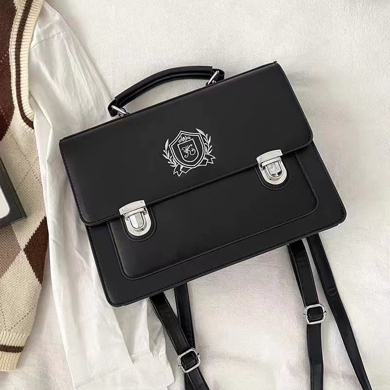 2024 JK Uniform Shoulder College Style Commuter Large Capacity Postman Bag Student Outing Backpack_voghion.com