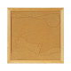 Customized Stereo Pattern Cork Board Amazon Same Style Home Wall Hanging Photo Wall Decorative Board Photo Frame Note Board