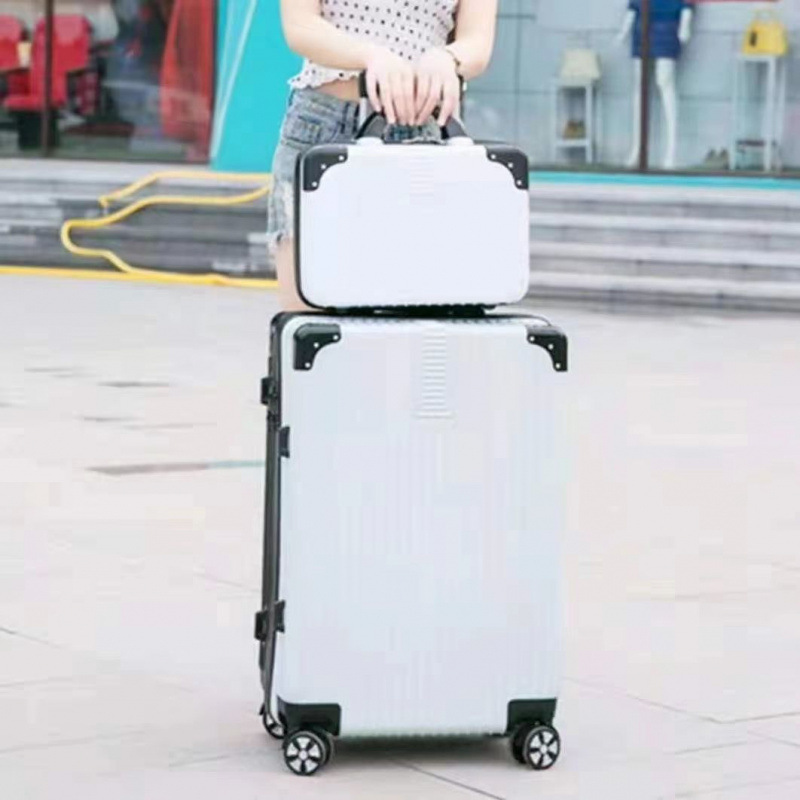 검정색과 흰색(501 두꺼운 모서리 지퍼 상자)