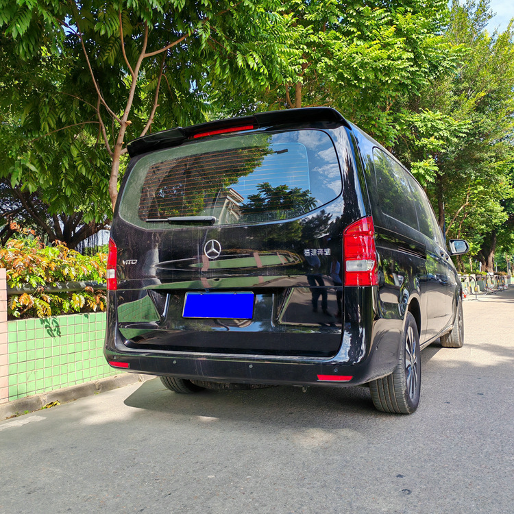 Suitable for 2016-2024 Mercedes-Benz Vito Rear Wing New V260/260L Modified and Upgraded Top Wing Fixed Wing