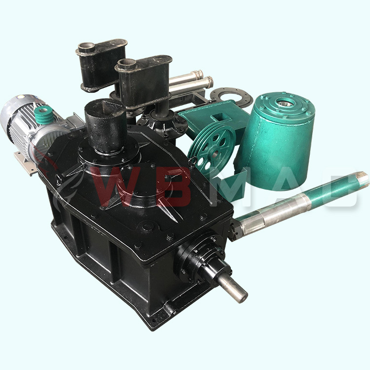 双轮选矿机水碾子碾金机配件碾轮碾底电机减速机  选矿设备配件