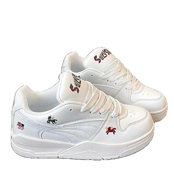 estudiantes coreanos ocio nicho retro ligero moda retro zapatos de pan mujer callejera hip hop skate zapatos únicos