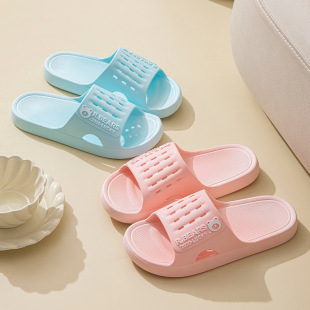 New Sandals and Slippers Home Slippers Men's New Material No Odor Thick Bottom Non-slip Wear-resistant Slippers for Homestay Hotel