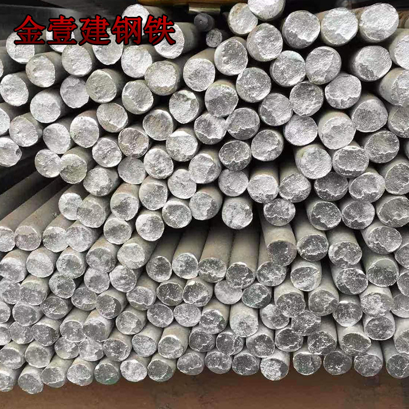 供应Q235热镀锌圆钢10mm实心圆棒防腐锈16mm钢材零切现货批发零售
