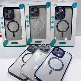 TOTU适用于苹果15Promax磁吸手机壳iPhone 15Pro晶琅15防摔保护套