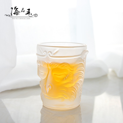 Wukong Cup Master Cup Men's Kung Fu Tea Cup Single Glass Cup Personal Tea Cup Glass Great Sage Tea Cup