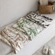 Spring and Summer New Modal Pajamas Women's Comfortable Simple Ink Printed Home Clothes suit Short Sleeve Trousers for Outer Wear