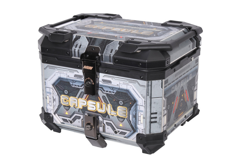 Clearance Sale: Motorcycle Aluminum Alloy Tail Box 36L 45L 55L 65L Waterproof Trunk for Electric Vehicles