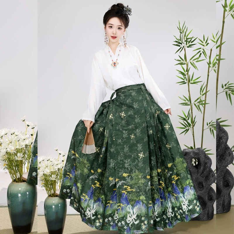 Новая оригинальная горная лига клянется национальный стиль конской юбки с лапшой