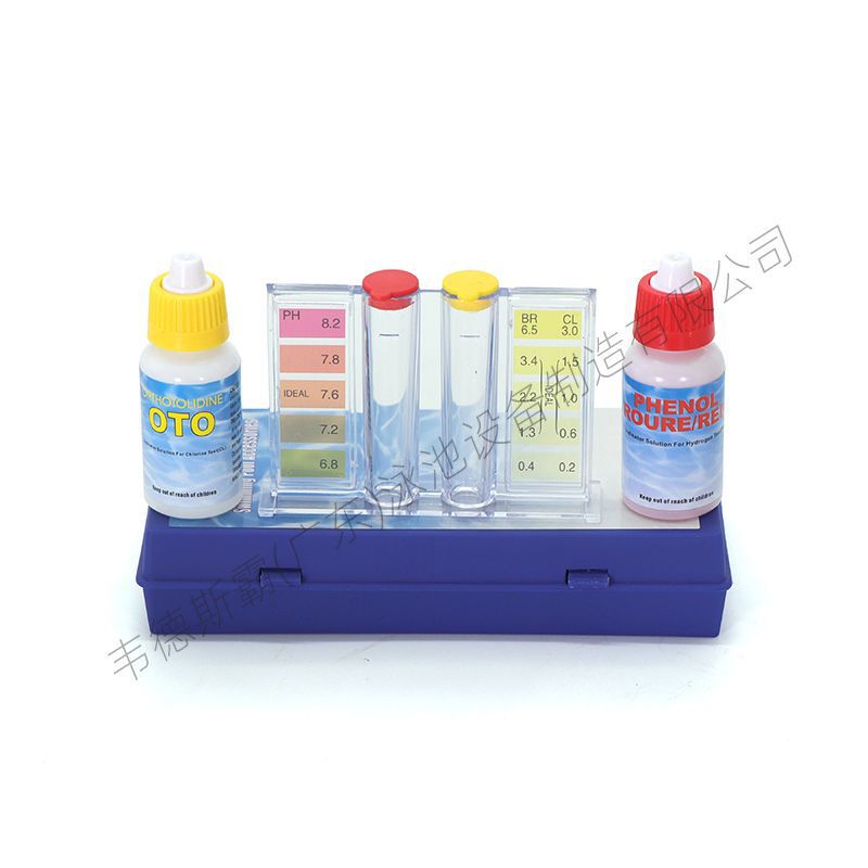 Swimming Pool Equipment Ph Test Kit Fish Pond Water Test Kit Residual Chlorine Kit Oto Residual Chlorine Test Kit 3-Second Quick Test Outdoor Swimming Pool Equipment Ph Test Kit Fish Pond Water Test Kit Residual Chlorine Kit Oto Residual Chlorine Test Kit 3-Second Quick Test Outdoor