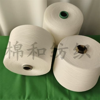苎麻棉纱10支亚麻棉竹节纱亚麻粘胶竹节纱 透气性好 吸水散热性好