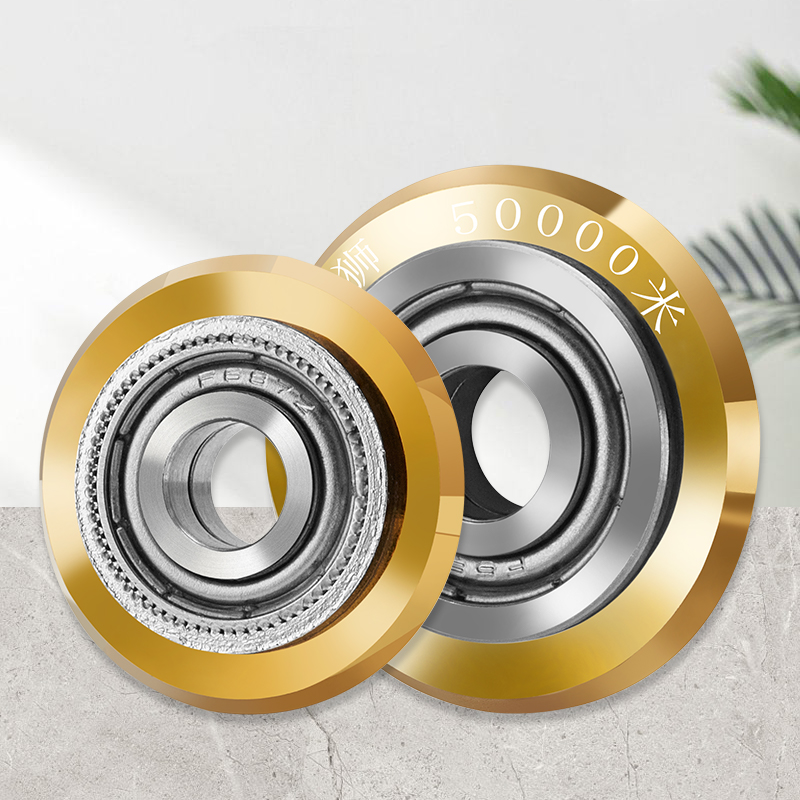 3YV5瓷砖推刀刀头滚轮式手动玻璃划刀切割机刀轮配件工具超硬合金