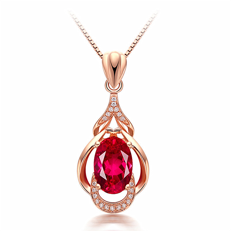 Collier goutte d'eau X58 [avec chaîne croisée]