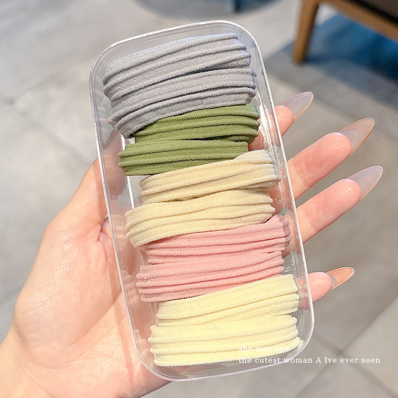 Coleteros negros para mujer, bandas para el cabello, cuerdas para el cabello, anillos para el cabello, accesorios para el cabello estilo 2026, bandas elásticas para cola de caballo alta, cubiertas para el cabello para niñas.