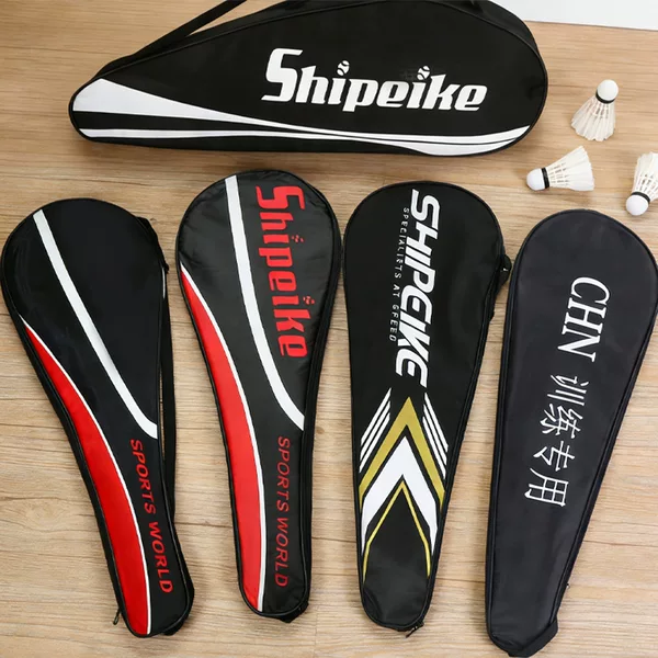 Manufacturer Wholesale Badminton Racket Bag, Single-Shoulder Three-Layer Oxford Cloth Racket Case, Outdoor Sports Backpack, Can Hold 3-6 Rackets