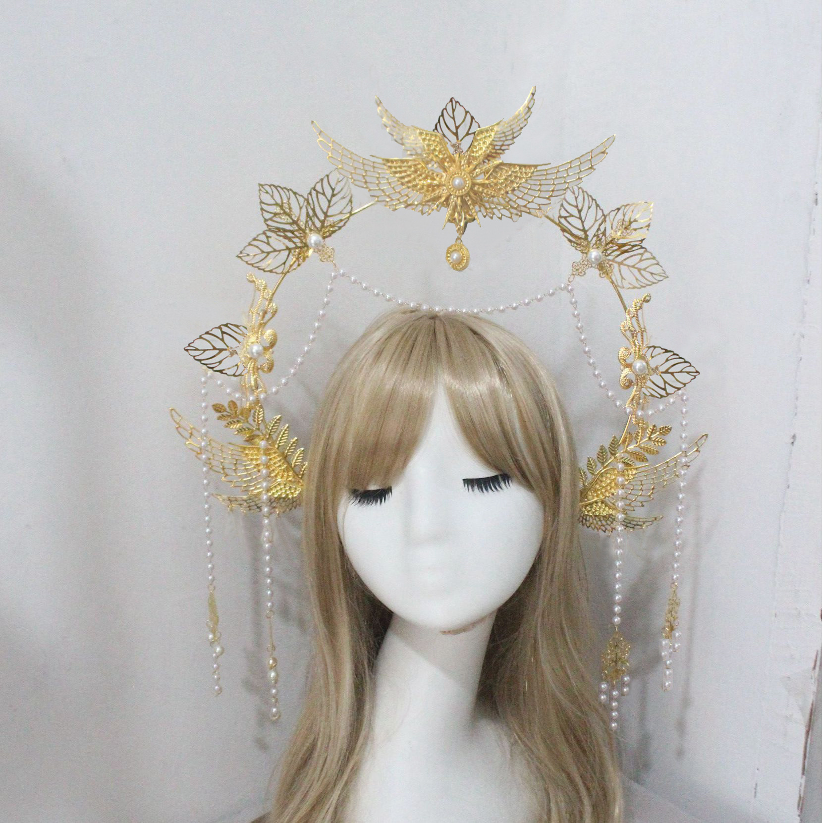 Diy hecho a mano apertura Lolita corona material paquete hecho a mano foto gótico retro joyería combinación Accesorios