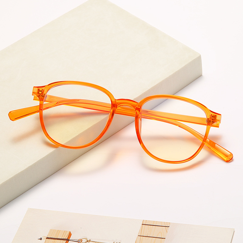TR90眼镜框防蓝光眼镜新款明星同款装饰眼镜全框男女潮平光眼镜