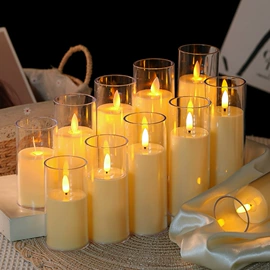 蜡烛;蜡烛灯;圣诞装饰品