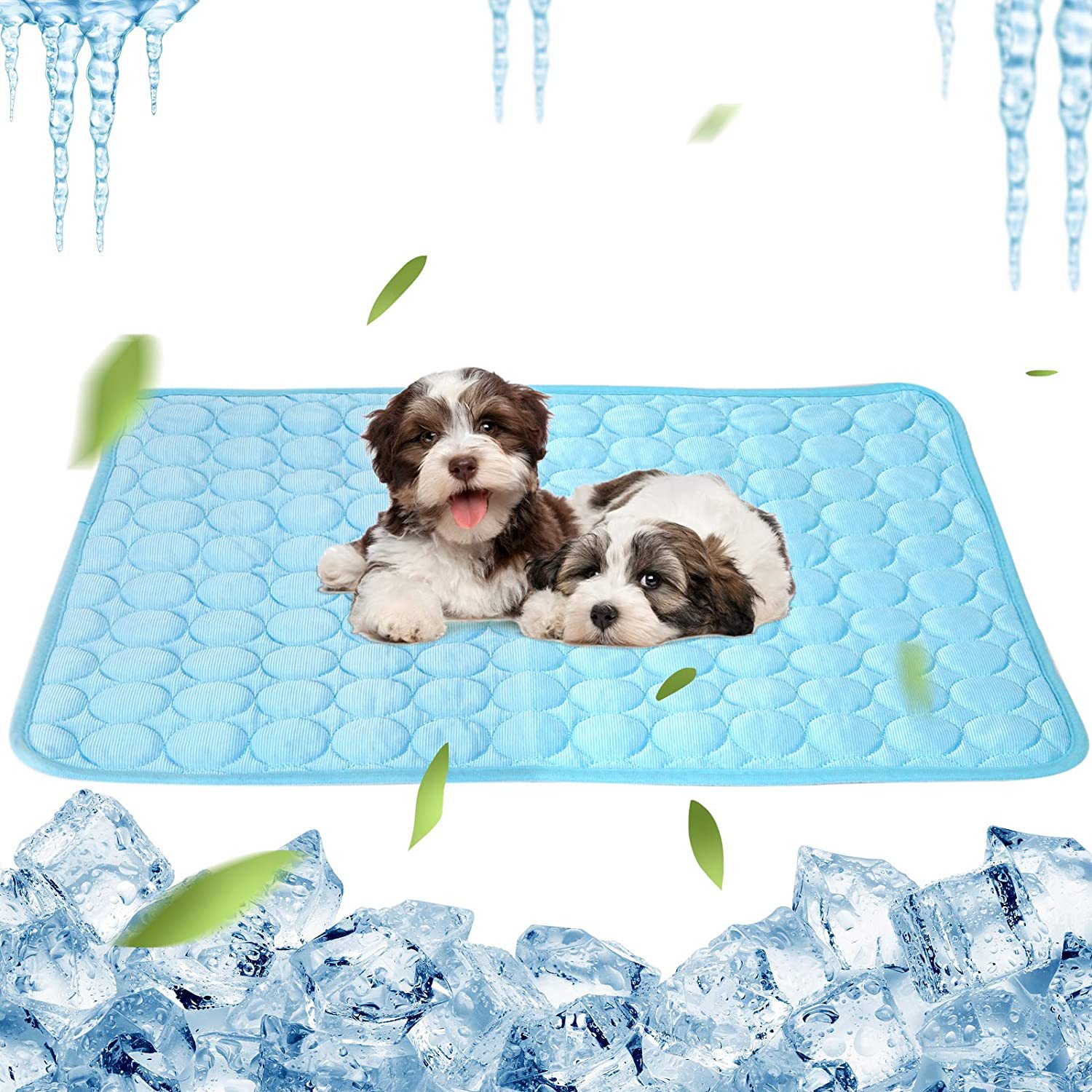 Buy quality Amazon Dog Cooling Pad Ice Silk Pet Ice Pad Summer Dog Pad