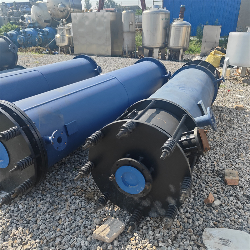二手40-60立方石墨冷凝器 列管式真空冷凝设备 工业传热器