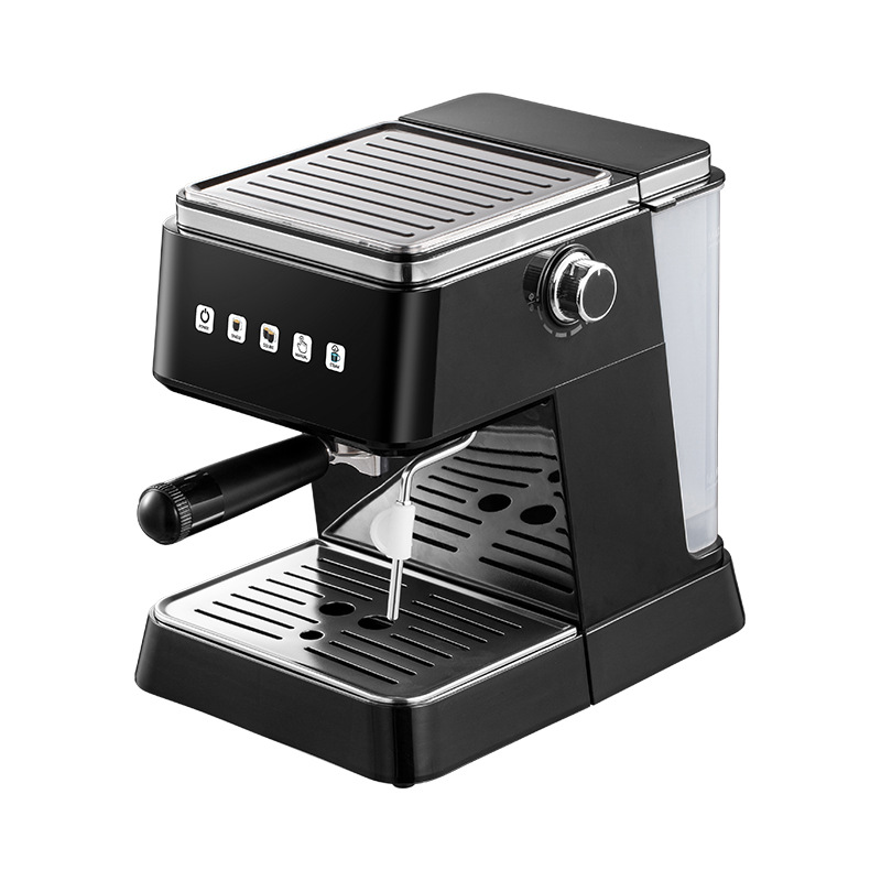 Máquina Espresso Máquina de café italiano Máquina de burbujas de leche semiautomática pequeña para el café espresso