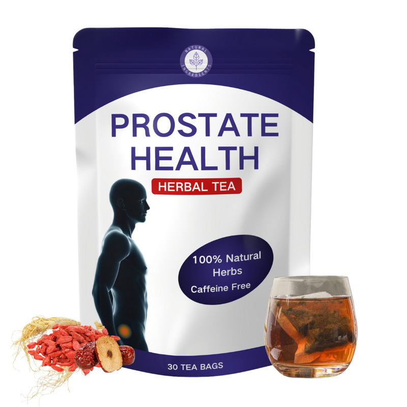 Prostate Tea Cross-Border Export Wholesale Tea Bags Prostate Relief Tea Men's Energy Herbal Tea Prostate Tea Leaves