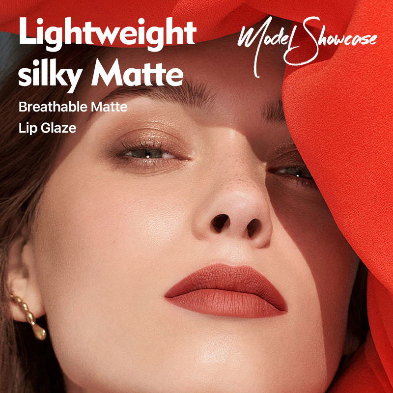 Exklusiver Lippenstift mit zwei Enden, Lipgloss, sanftes mattes Finish, nicht klebrig, langanhaltend, feuchtigkeitsspendend und mattes Lippen-Make-up._voghion.com