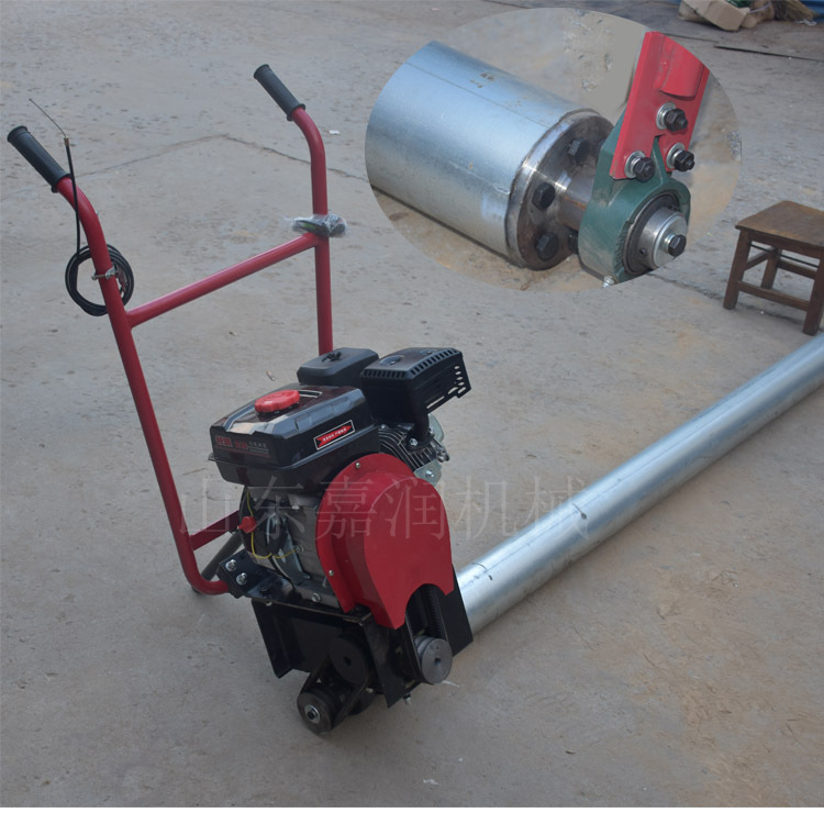 三滚轴摊铺机混凝土桥梁 振动滚平机厂房乡村修路 沥青路面整平机