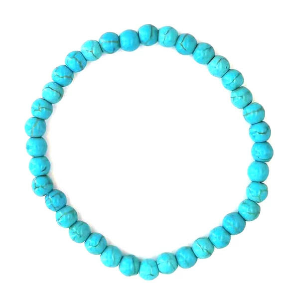 Synthesized, turquoise