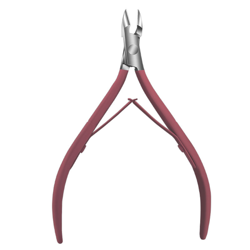 Tijeras de piel muerta rosa claro