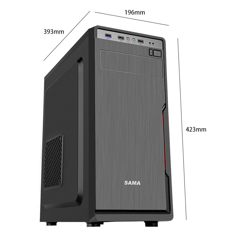 Совместимо с SAMA (SAMA) Xingmai 1 бизнес-кейс U3, поддержка ATX материнской платы, твердотельный накопитель, длинная видеокарта