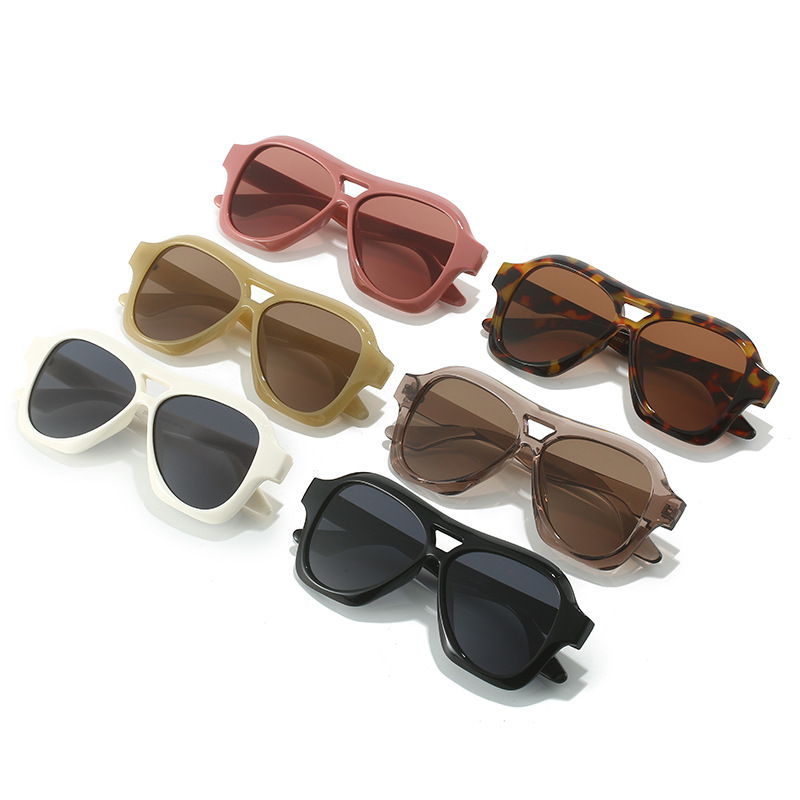 2024 ventas directas de la fábrica nueva moda todo partido modificado cara gafas de sol moda al aire libre gafas de sol ins gafas de sol